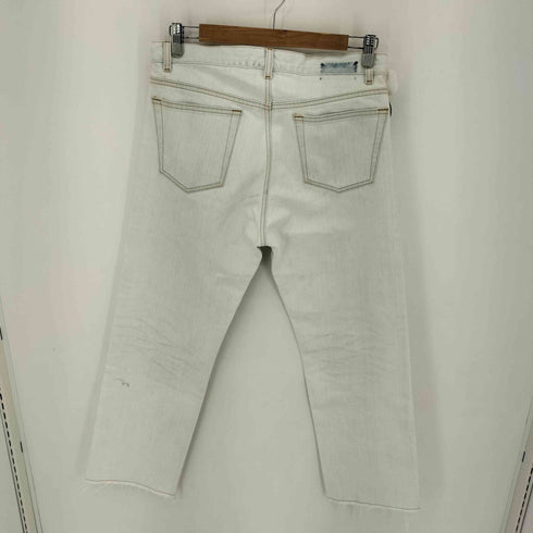 メゾンマルジェラ Maison Margiela 21SS ボタンフライカットオフデニムパンツ メンズ