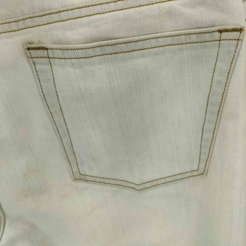 メゾンマルジェラ Maison Margiela 21SS ボタンフライカットオフデニムパンツ メンズ
