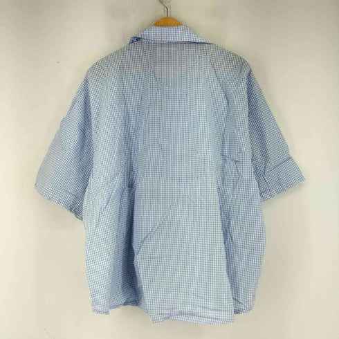 B.BALLSY Military wrap wide check shirt メンズ FREE