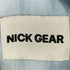 NICK GEAR フラワー刺繍 半袖シャツ メンズ JPN:M