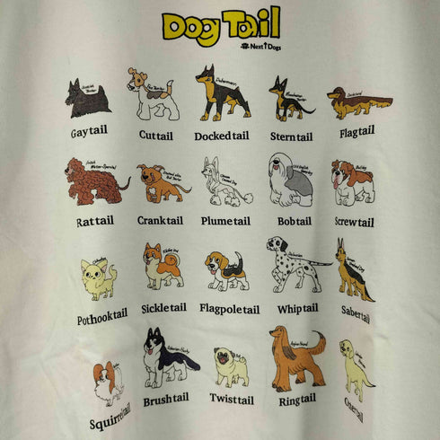 シャカウェアー SHAKA WEAR Dog Tail 犬プリント Tシャツ メンズ JPN:L