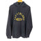 ギャップ Gap 00S OLD フロントロゴプリントサイドリブプルオーバーパーカー ナス紺 メンズ import:XL