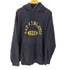 ギャップ Gap 00S OLD フロントロゴプリントサイドリブプルオーバーパーカー ナス紺 メンズ import:XL
