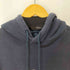 ギャップ Gap 00S OLD フロントロゴプリントサイドリブプルオーバーパーカー ナス紺 メンズ import:XL