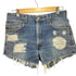 リーバイス Levis 90S USA製 517 BOOT CUT ボタン裏511刻印 ダメージ加工 カットオフ デニム ショーツ パンツ レディース W34