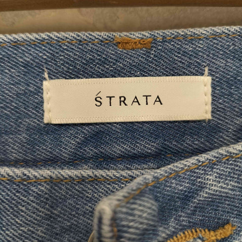 エストラータ STRATA サイドラインストレートデニム レディース JPN:XS