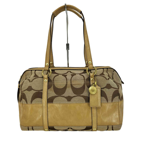 コーチ COACH シグネチャー ボストンバッグ レディース