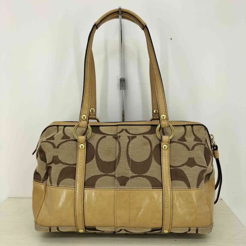 コーチ COACH シグネチャー ボストンバッグ レディース