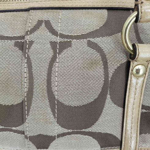 コーチ COACH シグネチャー ボストンバッグ レディース