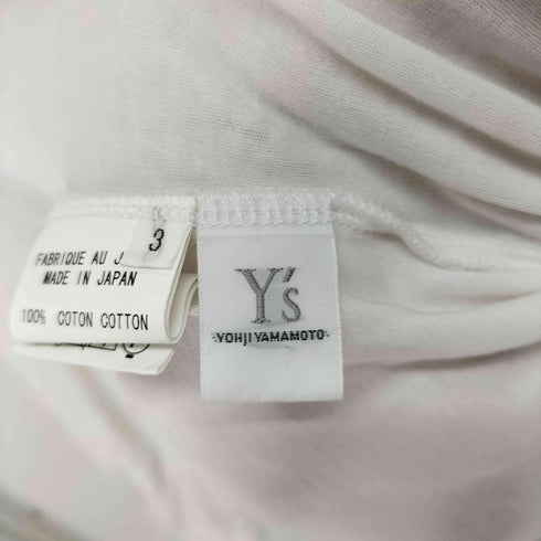 ヨウジヤマモト Yohji Yamamoto L/S クルーネックTシャツ レディース JPN:3