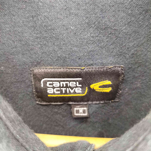 camel active 90S ロゴ刺繍 コットン S/S シャツ メンズ import:M