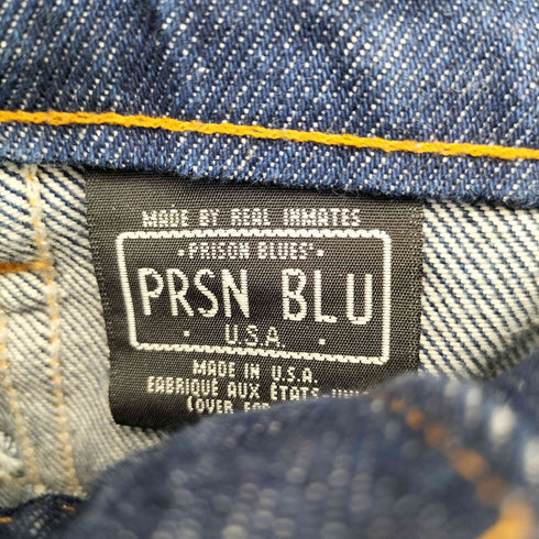 プリズンブルー PRSN BLU USA製 ダブルニー デニム パンツ メンズ W44 L32
