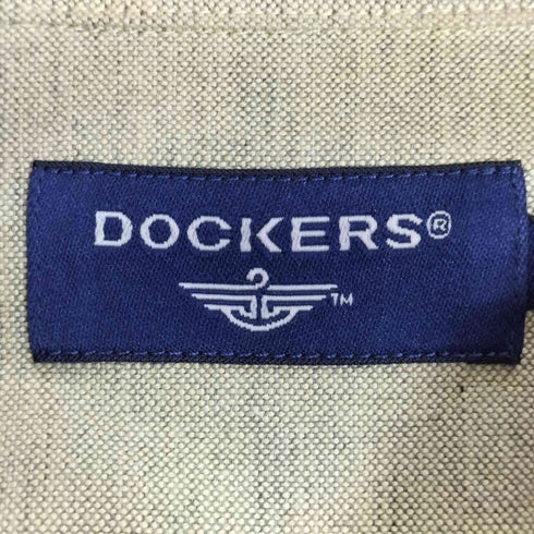 ドッカーズ DOCKERS ロゴ刺繍 ボタンダウンシャツ メンズ import:L