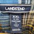 ランズエンド LANDS END TRADITIONAL FIT チェック柄 BD シャツ メンズ XXL