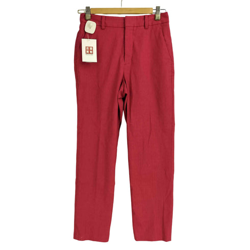 ユナイテッドアローズ UNITED ARROWS ドビー カラー スリムパンツ レディース JPN:36