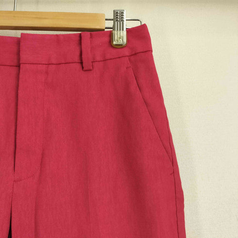 ユナイテッドアローズ UNITED ARROWS ドビー カラー スリムパンツ レディース JPN:36