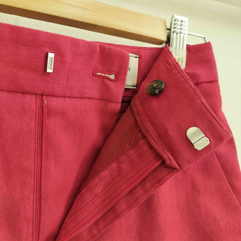 ユナイテッドアローズ UNITED ARROWS ドビー カラー スリムパンツ レディース JPN:36