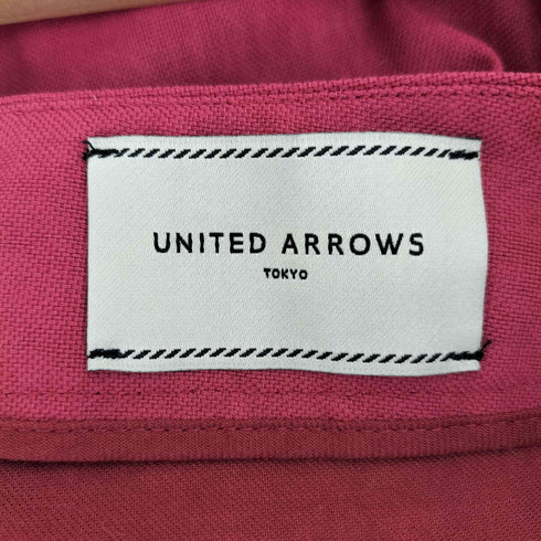 ユナイテッドアローズ UNITED ARROWS ドビー カラー スリムパンツ レディース JPN:36