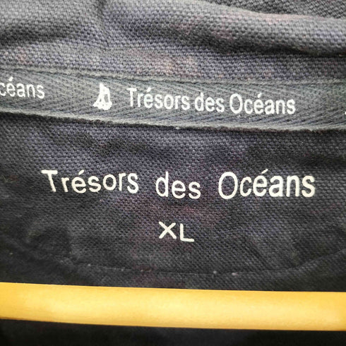 tresors des oceans ダック生地 アノラックパーカー メンズ import:XL