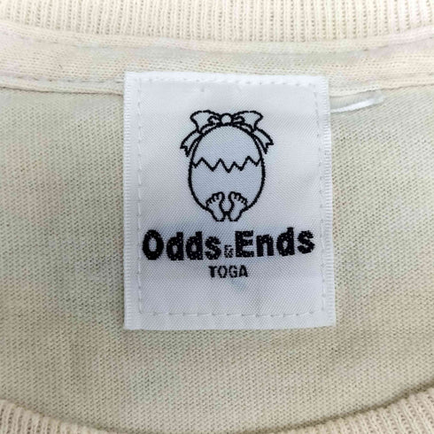 トーガオッズアンドエンズ TOGA Odds&Ends コットン 袖切替 フリンジ スリーブ S/S Tシャツ レディース JPN:1