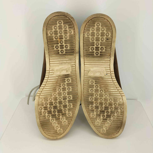 パラブーツ Paraboot スペイン製 BARTH MARINE SOLE ヌバック デッキシューズ メンズ UK:9