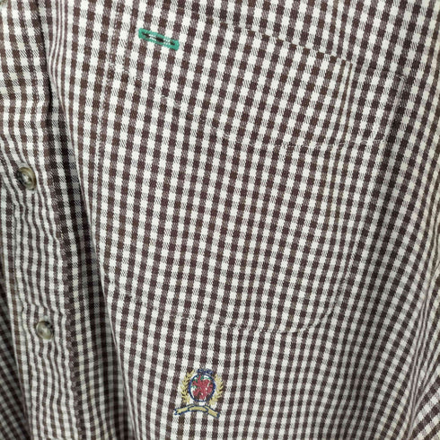 トミーヒルフィガー TOMMY HILFIGER L/S BD ギンガムチェックシャツ メンズ import:L
