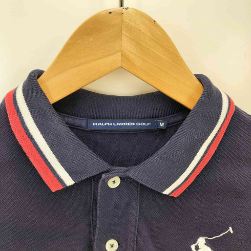 ラルフローレンゴルフ RALPH LAUREN GOLF ビッグポニー 刺繍 ナンバリング S/S ポロシャツ レディース import:M