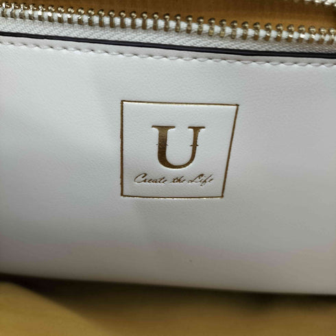 U アングル ラインキャンバストート レディース
