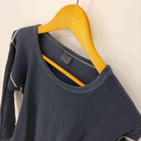COTTON WORKS ワッフル サーマル L/S カットソー メンズ