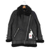 アクネストゥディオズ ACNE STUDIOS VELOCITE PAW17 ムートン ボア レザー ダブルライダースジャケット レディース 32