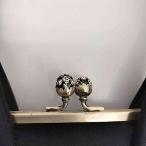 アニヤハインドマーチ ANYA HINDMARCH デザインがま口ハンドバッグ レディース