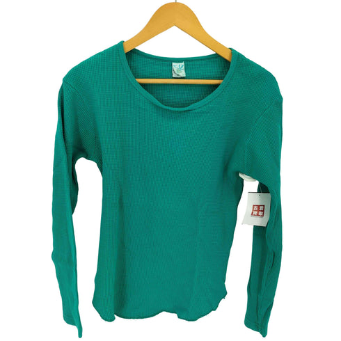 THE GRASS MASTER USA製 ワッフル サーマル L/S カットソー メンズ import:M