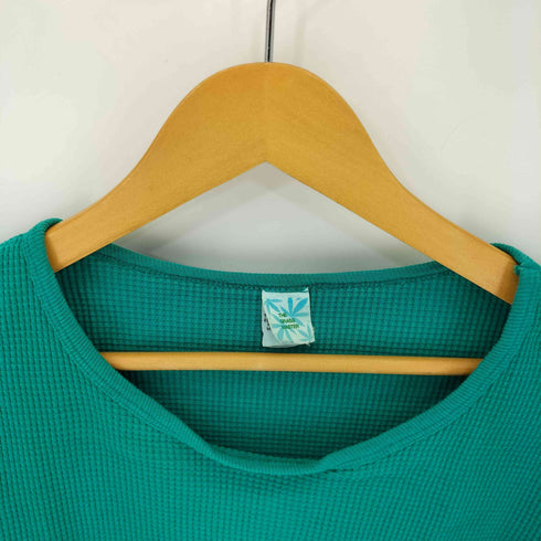 THE GRASS MASTER USA製 ワッフル サーマル L/S カットソー メンズ import:M