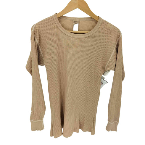 MORGAN MILLS ワッフル サーマル L/S カットソー メンズ import:M