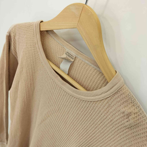 MORGAN MILLS ワッフル サーマル L/S カットソー メンズ import:M