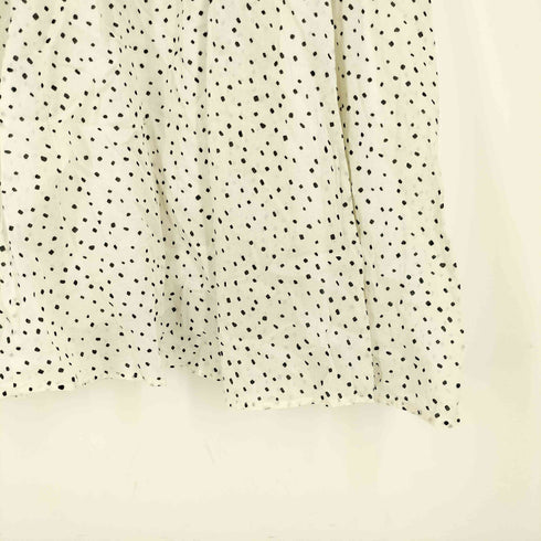 オペークドットクリップ OPAQUE.CLIP 24SS フィット フレア ドレス オーガニック コットン混 ノースリーブ ワンピース レディース JPN:40