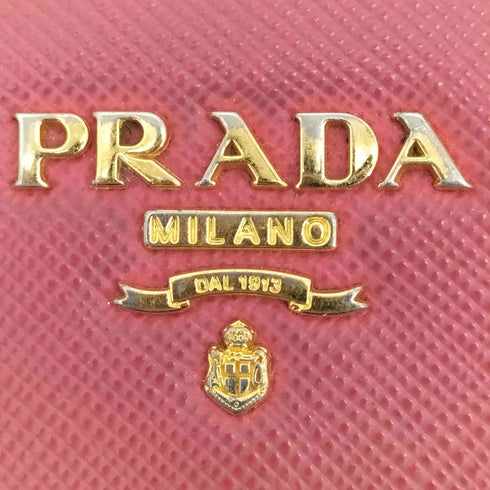 プラダ PRADA サフィアーノメタル ロゴ ロング ウォレット 長財布 レディース