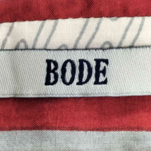 ボーディ BODE PATCHWORK OXFORD LS SHIRT パッチワーク シャツ メンズ XL/XXL