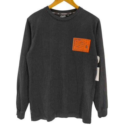 フォーサーティー fourthirty 両面ロゴロングスリーブTシャツ メンズ JPN:1