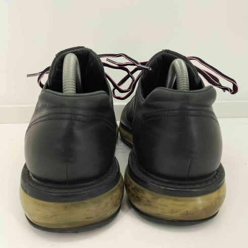 プラダ PRADA ロゴ型押し レザー ローカット スニーカー メンズ 6