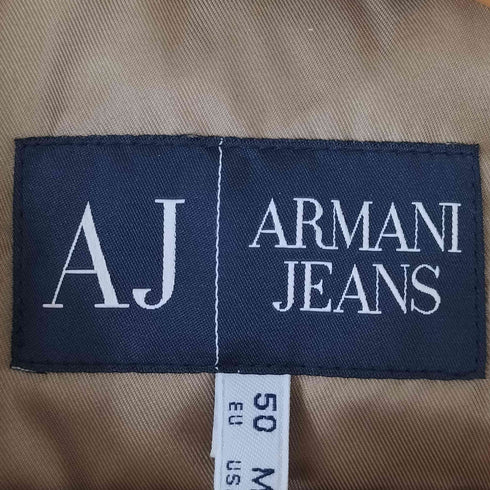 アルマーニジーンズ ARMANI JEANS WONDER BOY ダブルジップ 中綿 パフ ジャケット メンズ EU:50 / USA:M