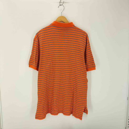 ポロバイラルフローレン Polo by RALPH LAUREN スモールポニーししゅう ボーダーポロシャツ メンズ JPN:XL