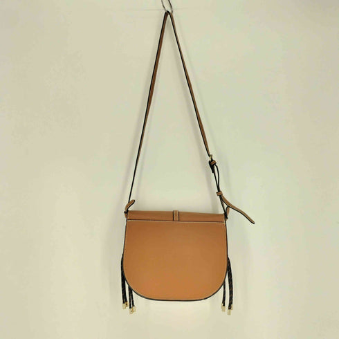ザラ ZARA フラップ式 フェイクレザー ショルダー バッグ レディース