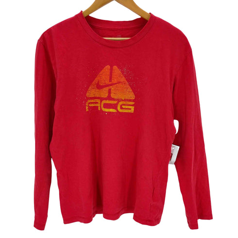 ナイキエーシージー NIKE ACG ロゴプリントクルーネックTシャツ メンズ import:M