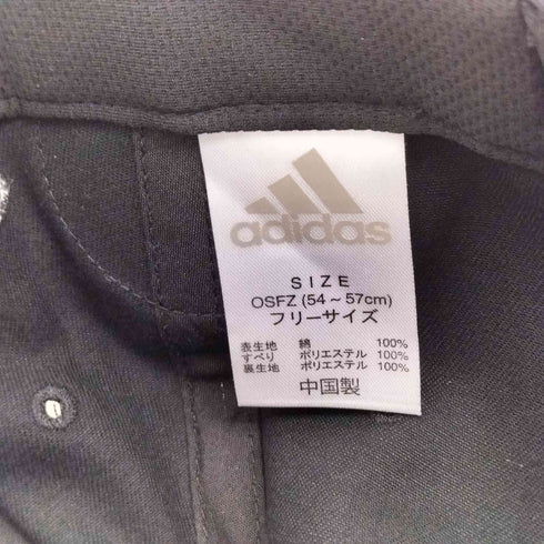 アディダス adidas オールブラックス ロゴ キャップ メンズ FREE
