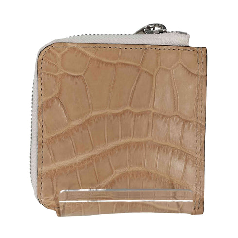 イッチ ITTI CRISTY CROCO クロコ レザー ラウンドジップ ウォレット 財布 メンズ
