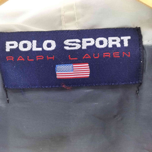 ポロスポーツラルフローレン POLO SPORT RALPH LAUREN USA製 コットン フーデッドアノラック メンズ