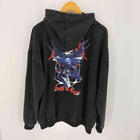 NEN CULTURE 両面 キャラクタープリント プルオーバーパーカー メンズ import:L