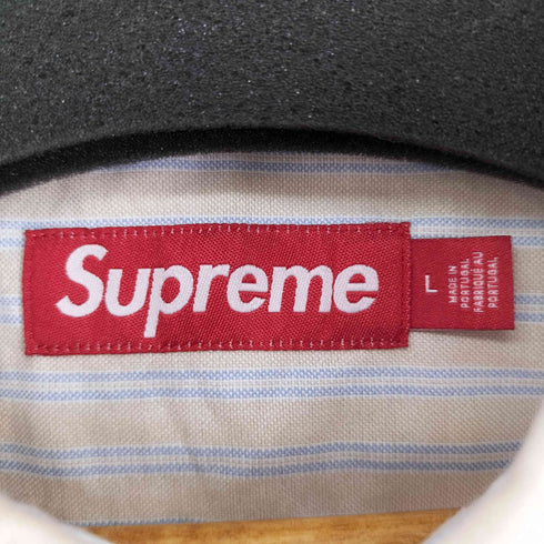 シュプリーム Supreme 25SS Loose Fit Multi Stripe S/S Shirt メンズ JPN:L