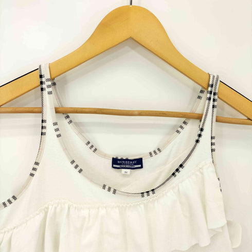 バーバリーブルーレーベル BURBERRY BLUE LABEL フリルキャミソール レディース JPN:38